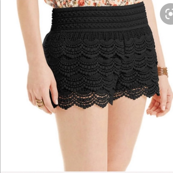 American Rag Pants - 𝅺AMERICAN Rag Crocheted Knit Shorts